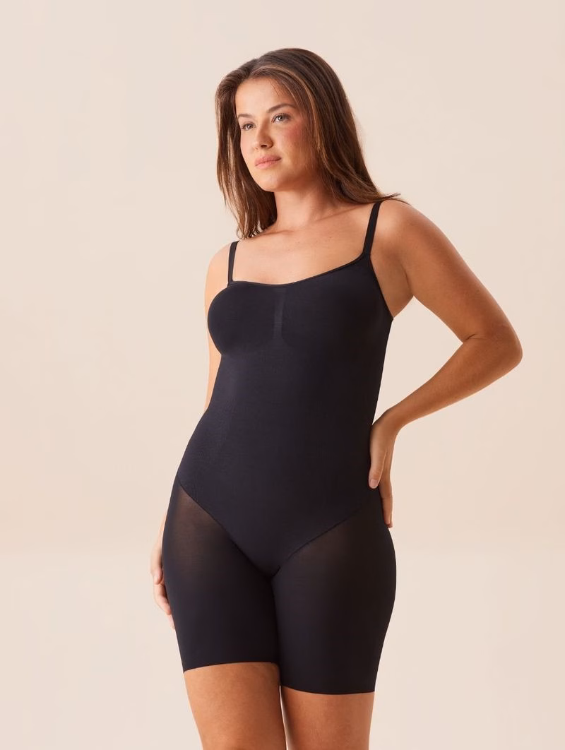Body Moldeador con Bermuda Fit Shape – Negro