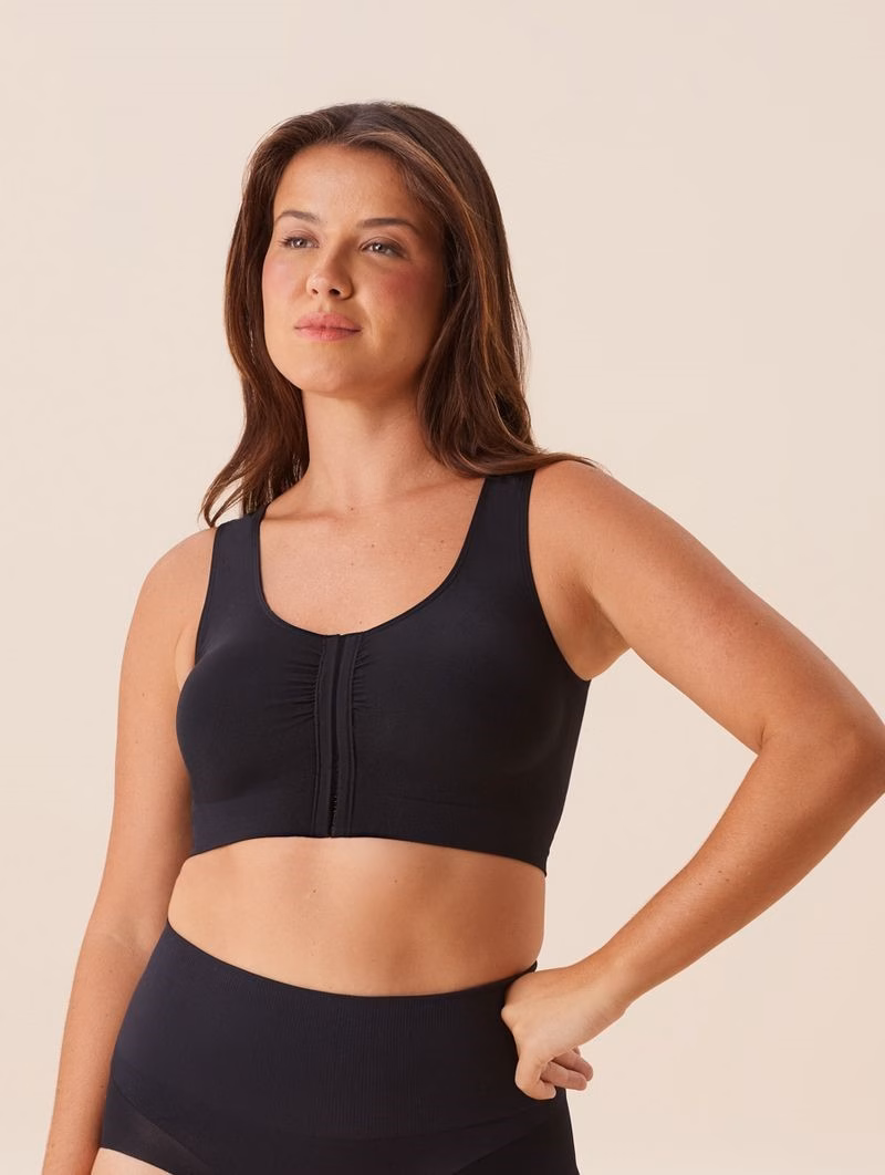 Brasier Moldeador con Cierre Frontal Fit Shape – Negro