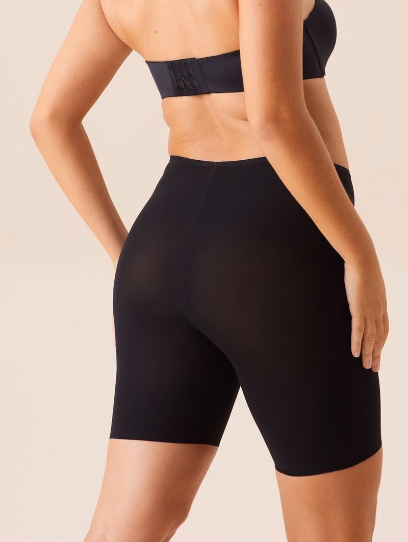 Bermuda Modeladora Fit Shape Negro con Forro 100% Algodón - Image 2