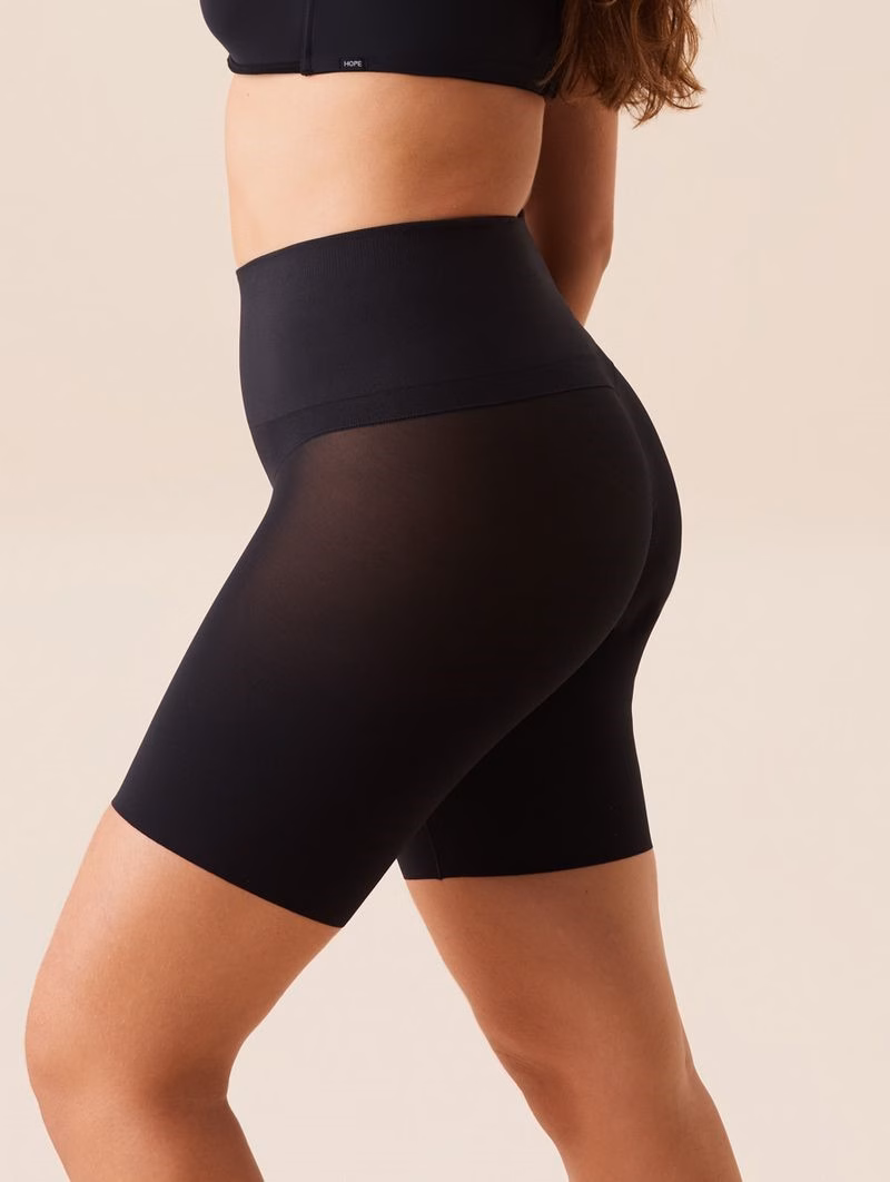 Bermuda Modeladora Fit Shape Negro con Forro 100% Algodón - Image 3