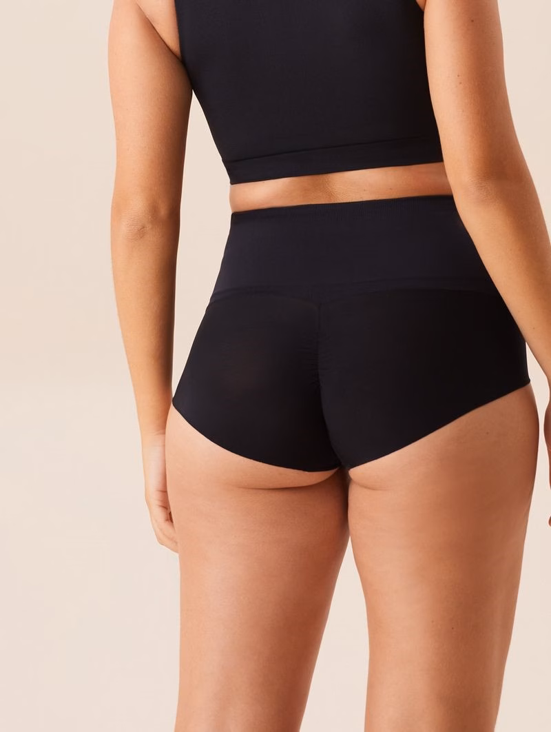 Panty Modeladora Fit Shape Negro con Forro 100% Algodón - Image 2